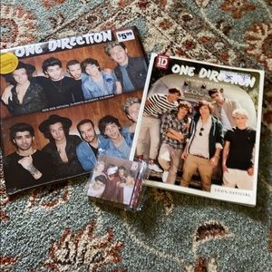 1D -One Direction Bundle-book-calendar notepad NWT